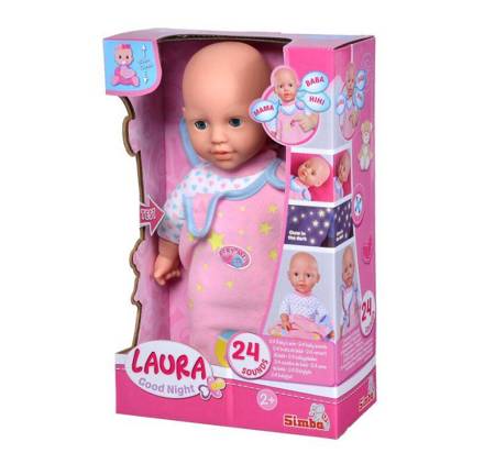 Lalka Laura 30cm z melodią 514-0199