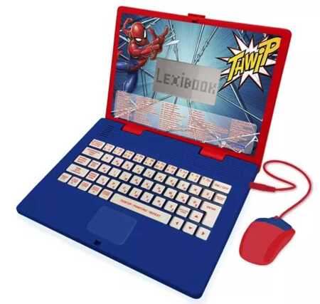 Lexibook Spider-Man laptop edukacyjny PL/EN/UKR JC598SPi21