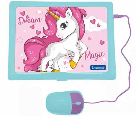 Lexibook Unicorn laptop edukacyjny PL/EN JC598UNIi17