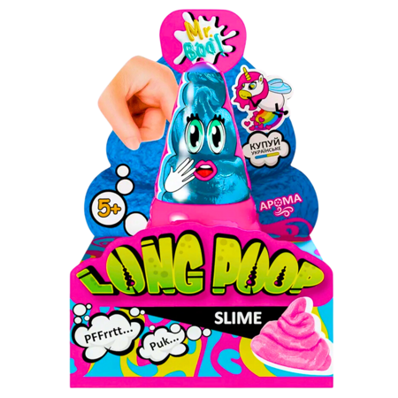 MAKSIK Slime Mr.BOO LongShinePoop 250ml 74408 - Masa plastyczna dla dzieci