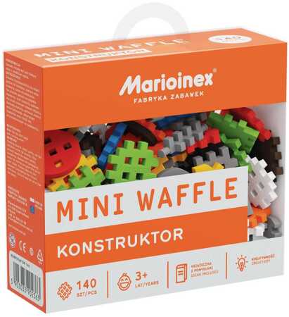 MARIOINEX Klocki wafle mini 140szt 02363