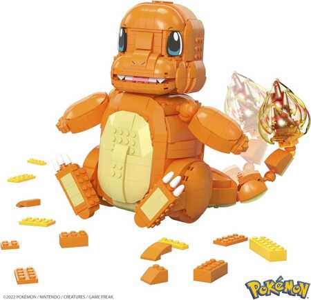 MATTEL MEGA CONSTRUCTION Pokemon Charmander do zbudowania HHL13