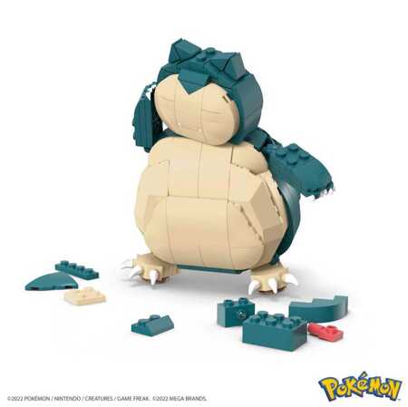 MATTEL MEGA CONSTRUX Pokemon Snorlax klocki HLB70 - Zabawka dla dzieci