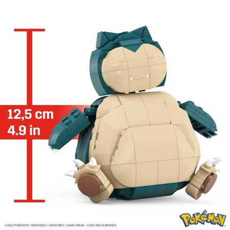 MATTEL MEGA CONSTRUX Pokemon Snorlax klocki HLB70 - Zabawka dla dzieci