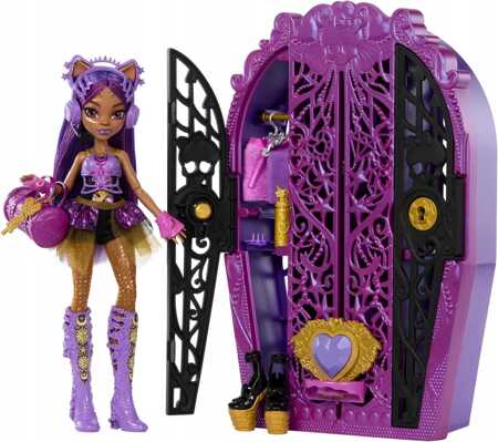 MATTEL MONSTER HIGH Clawdeen Wolf Potworne Zagadki HXH85