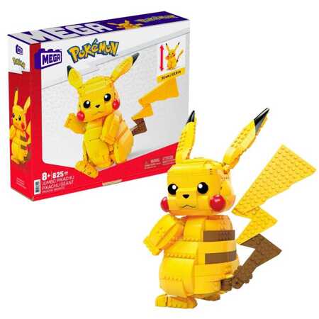 Mega Construx Pokemon Duży Pikachu do zbudowania FVK81