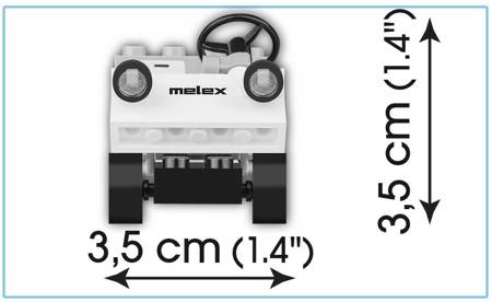 Melex 212 zestaw golfowy 94 klocki 24554