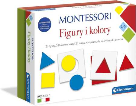 Montessori Figury i kolory