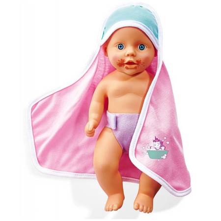 New Born Baby - Brudny bobasek do kąpania 30cm 503-0006