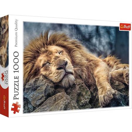 PUZZLE 1000 Śpiący lew 10447