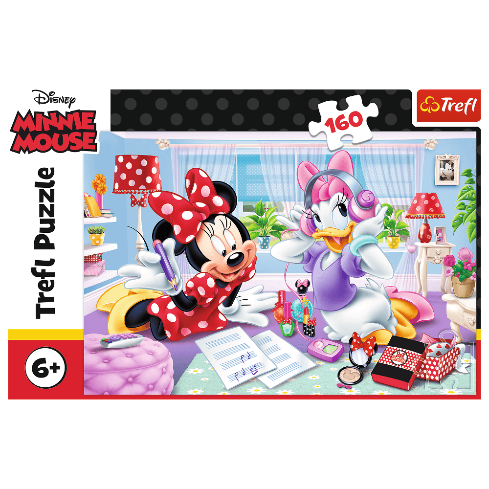 PUZZLE 160 Dzień z przyjaciółką Disney Minnie 15373