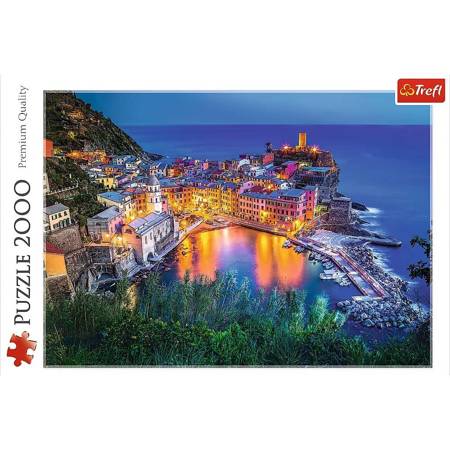 PUZZLE 2000 Vernazza o zmroku  27086