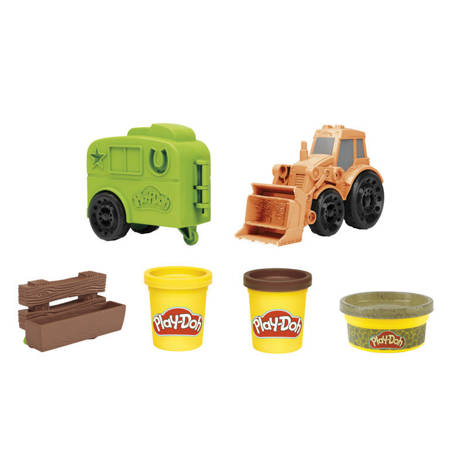 Play-Doh ciastolina zestaw Wheels traktor F1012