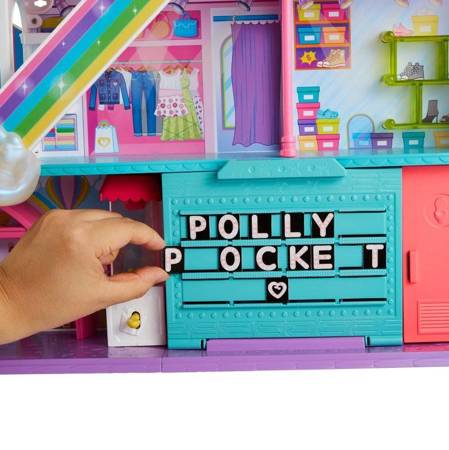 Polly Pocket 3-poziomowe centrum handlowe HHX78