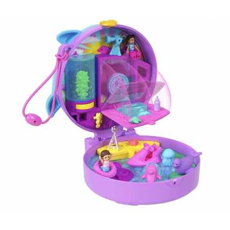 Polly Pocket Akwarium delfina Compact HWN96