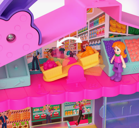 Polly Pocket Pollyville Targ Farmerów MATTEL HRD45