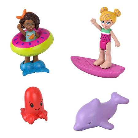 Polly Pocket Zakręcone niespodzianki Napój Aquapark Zestaw  HFP99