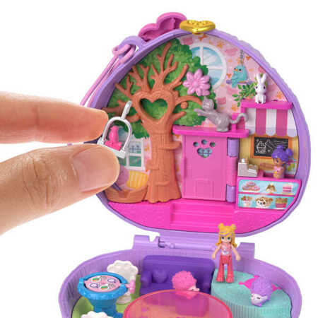 Polly Pocket zestaw Kawiarenka jeżyka HRD37