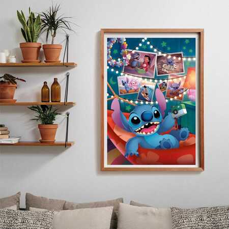 Puzzle 1000 elementów Compact Disney Stitch Clementoni 39793