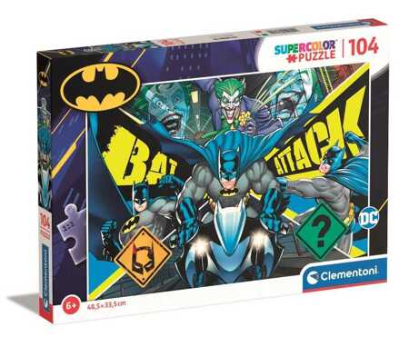 Puzzle 104 Super Kolor Batman