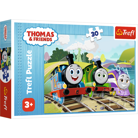 Puzzle 30 elementów Radosny Tomek - Thomas and Friends 18294