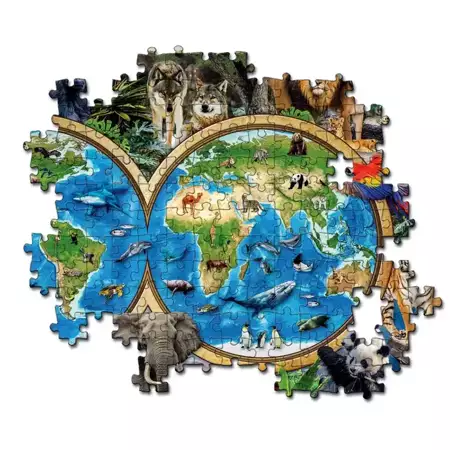 Puzzle 300 Super The Wonderf Animal World