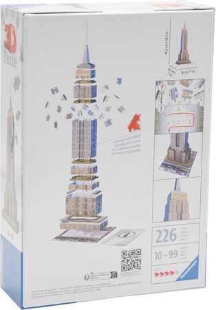 Puzzle 3D 226 elementów Empire State Building 12553