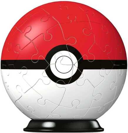 Puzzle 3D Kula 54 Pokemon czerwony 11256