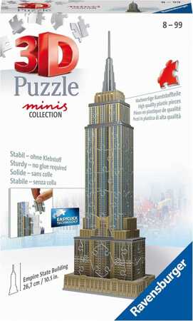 Puzzle 3D Mini 54 elementy Empire State Building 11271