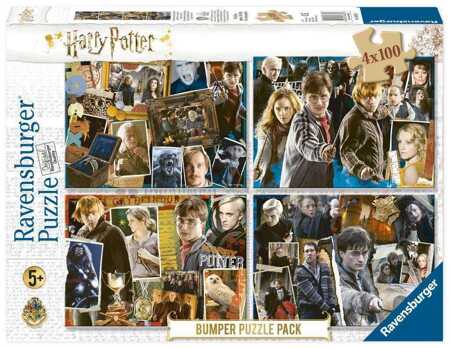 Puzzle 4w1 Harry Potter 4x100 06832