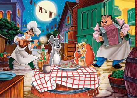 Puzzle 4w1 SuperKolor Disney Classic