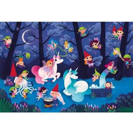 Puzzle 60 maxi Super Kolor Fairy Woods