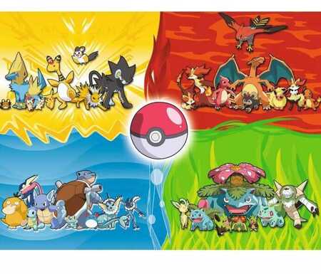 Puzzle XXL 150 elementów dla dzieci Pokemon 10035