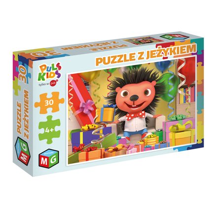 Puzzle z jeżykiem 30 elementów 5099