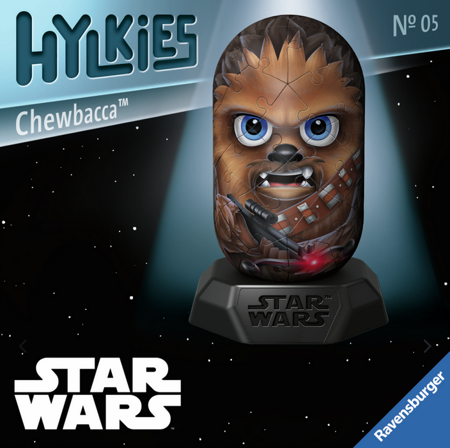 Ravensburger Puzzle 3D 54 elementów Hylkies Chewbacca 01016