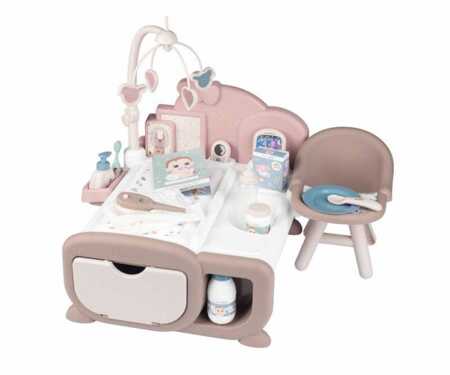 Smoby Baby Nurse elektroniczny kącik opiekunki 220379