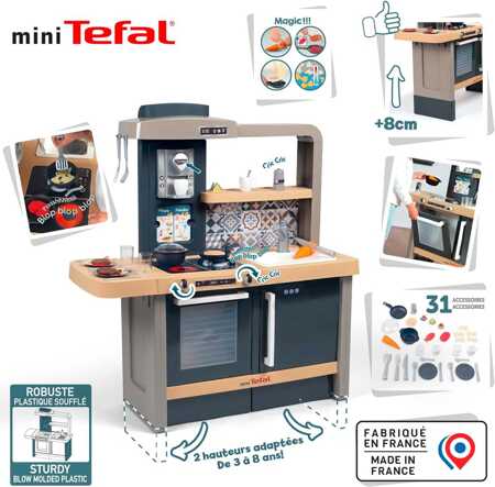 Smoby Kuchnia mini Tefal Evolutive elektroniczna 312308