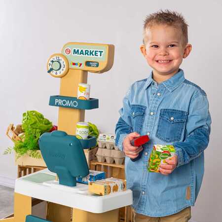 Smoby Market z wózkiem 350238