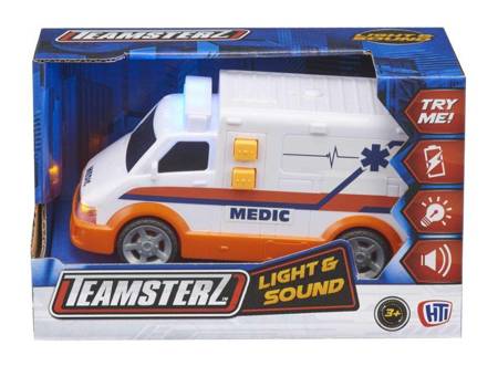 TEAMSTERZ Ambulans Światło/dźwięk 1416564