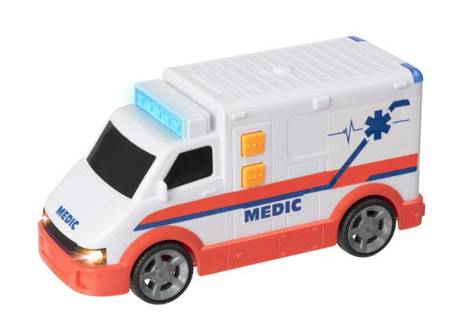 TEAMSTERZ Ambulans Światło/dźwięk 1416564