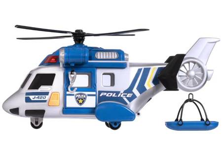 TEAMSTERZ helikopter policyjny światło/dźwięk 1417123