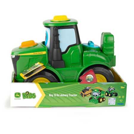 TOMY John Deere traktor Johnny na kluczyk 47500