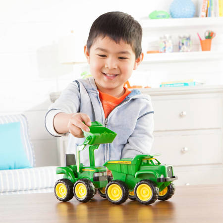 TOMY John Deere zestaw 2 pojazdy 35874