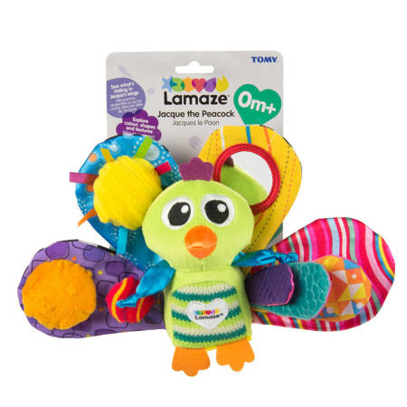 TOMY Lamaze zawieszka pawik Jacuś pluszowy LC27013