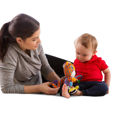 TOMY Lamaze zawieszka tygrys grzechoczący LC27563