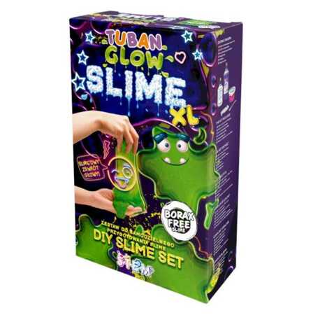 TUBAN zestaw Slime DIY XL świecący w ciemn. TU3175