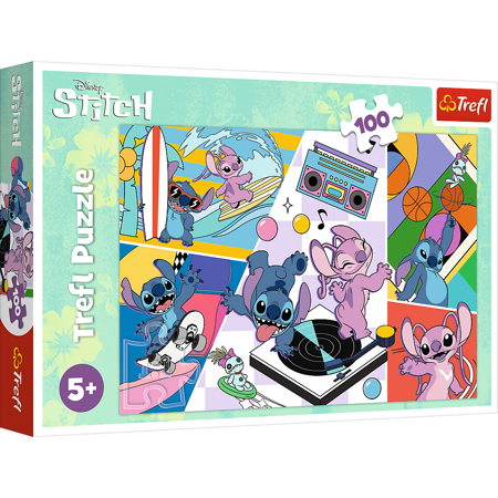 Trefl Puzzle 100 Elementów Wspomnienia Lilo & Stitch 16473