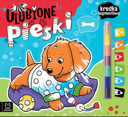 Ulubione pieski. Kredka segmentowa