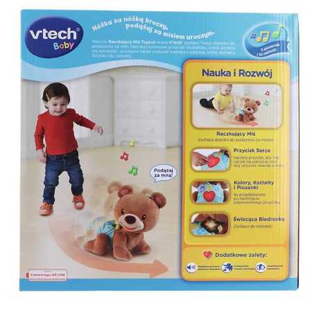 VTech Raczkujący Miś Tuptuś 60824