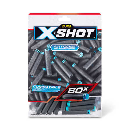 X-SHOT Excel Zestaw 80 strzałek 36589